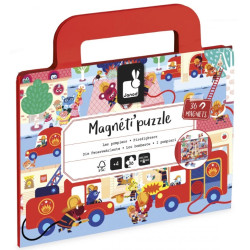Magneti'puzzles Pompiers 36 pièces