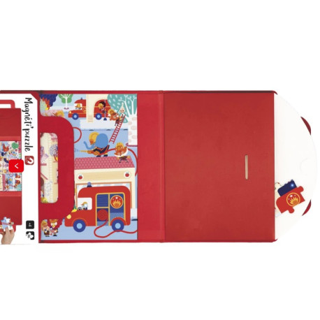 Magneti'puzzles Pompiers 36 pièces