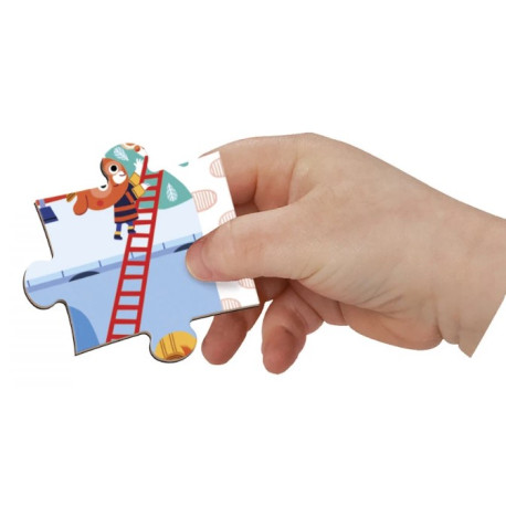 Magneti'puzzles Pompiers 36 pièces