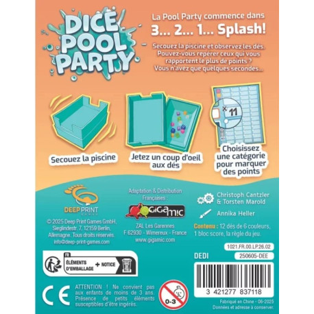 Dice pool party
