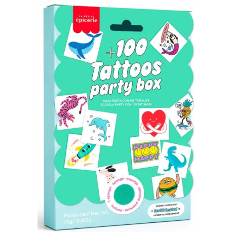 100 tattoos Party pack