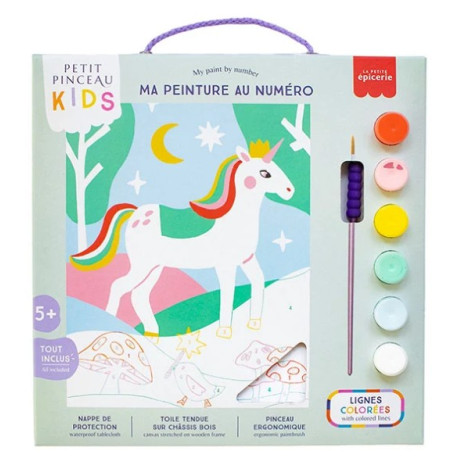 Petit pinceau Kids Licorne et Piou
