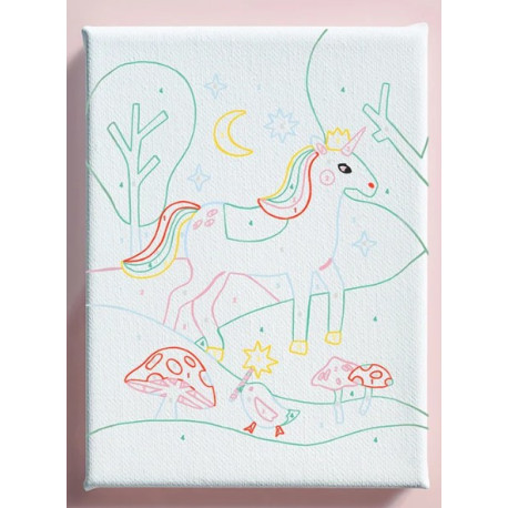 Petit pinceau Kids Licorne et Piou