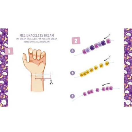 Rainbow bracelets Dream