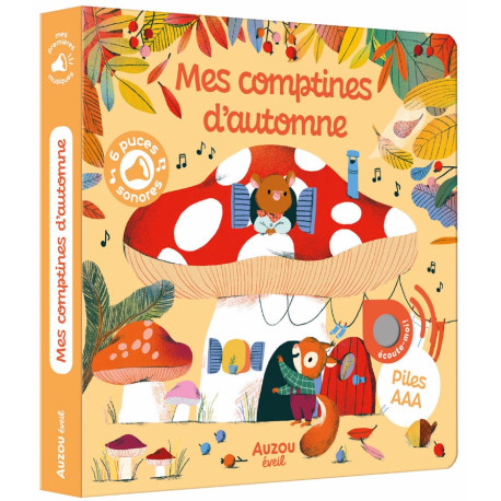 Mes premiers sonores - Mes comptines d'Automne