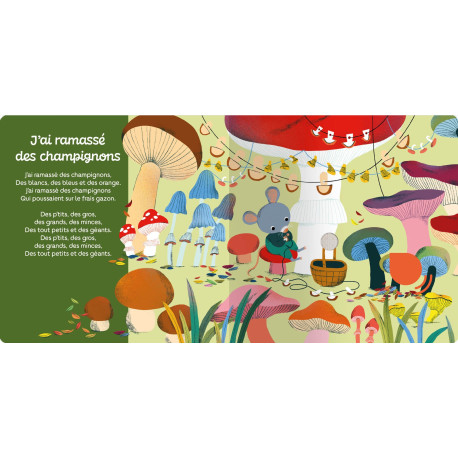 Mes premiers sonores - Mes comptines d'Automne