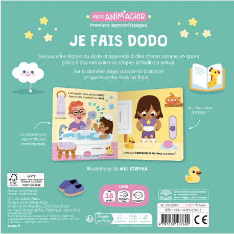 Mon anim'agier Je fais dodo