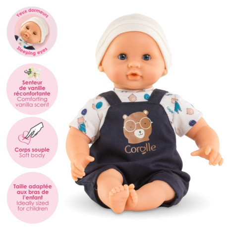 Bébé calin Maël Ourson