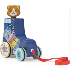 Puce et Pilou Roller à tirer