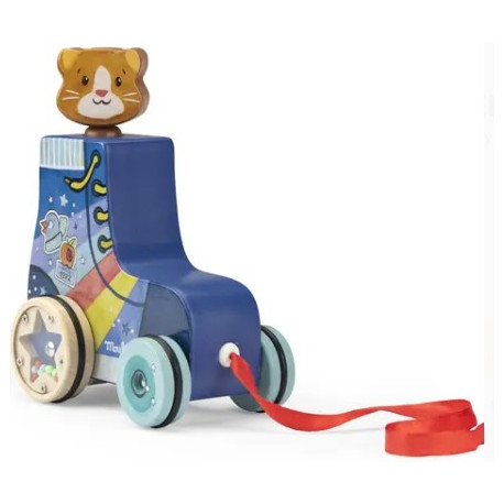 Puce et Pilou Roller à tirer
