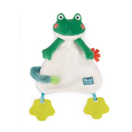 La mare aux grenouilles Doudou grenouille 
