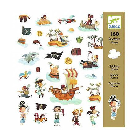 160 stickers Pirates