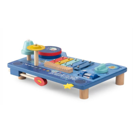Puce et Pilou Table multi-activités musicale