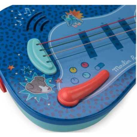 Puce et Pilou Guitare électronique