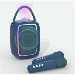 Enceinte Karaoké lumineuse Singy Party Navy