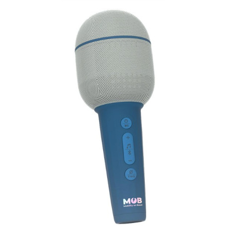 Micro Karaoké et enceinte Bleu nuit