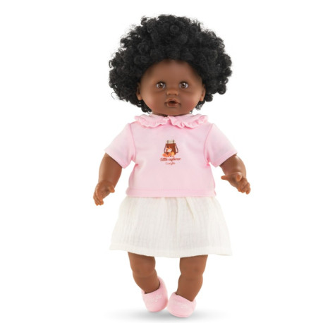 Tee-shirt et jupe Petit explorateur 30cm