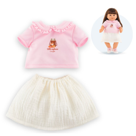 Tee-shirt & jupe Petit explorateur 36cm