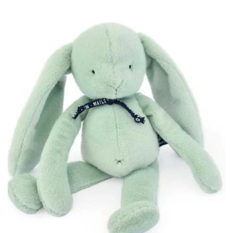 Lapin Méloé 37cm Vert Sauge