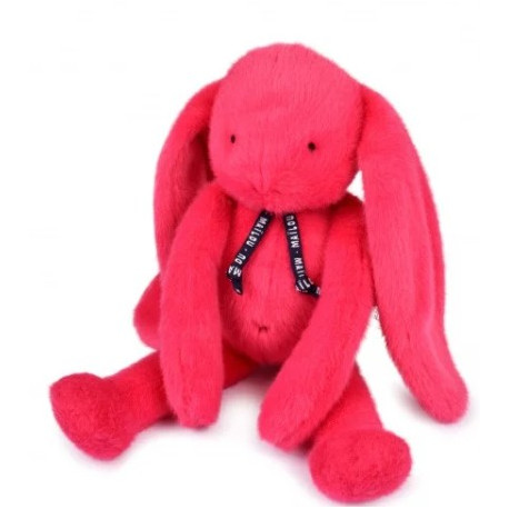 Lapin Méloé 37cm Fushia peps