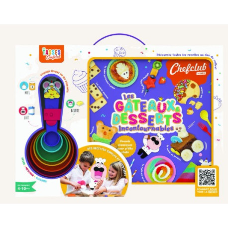 Coffret Les gâteaux et desserts incontournables