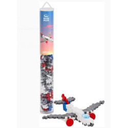 Plus plus Tube Avion 100 pièces