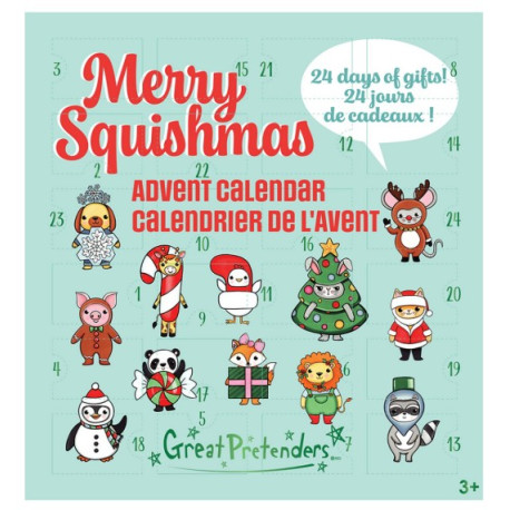 Calendrier Avent Merry Squishmas