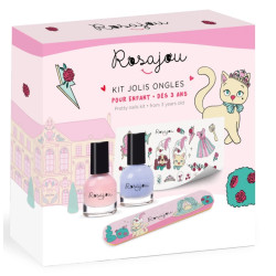 Kit Jolis ongles 2 vernis Ballerine et Lavande