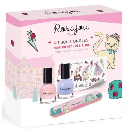 Kit Jolis ongles 2 vernis Ballerine et Lavande
