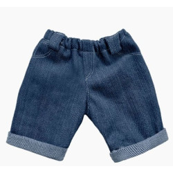 Minikane Jean boyfriend bleu