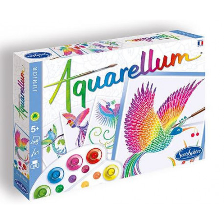 Aquarellum Junior Oiseaux paradis